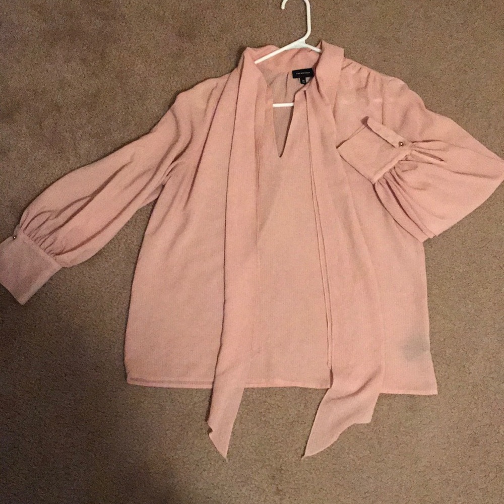 Pink blouse